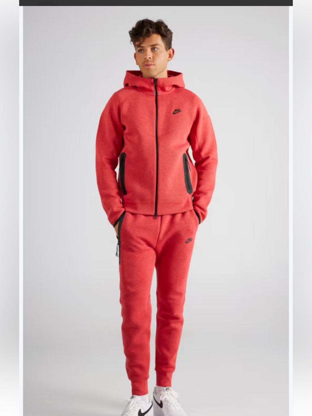 Nike Sportswear Tech Fleece Full-Zip Hoodie & Joggers Set Mens Sz XL